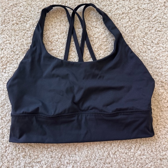 Excellent Condition. Large CRZ Yoga Longline Strappy Bra - Picture 1 of 4